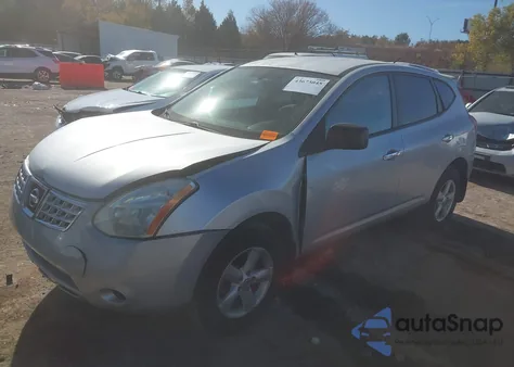 2010 Nissan Rogue S из США, поврежденный, VIN JN8AS5MV7AW134914